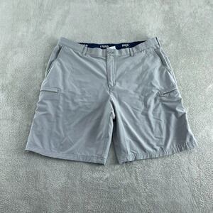 Izod Golf Mens Performance Shorts Gray Size 42 Made In Egypt 4843